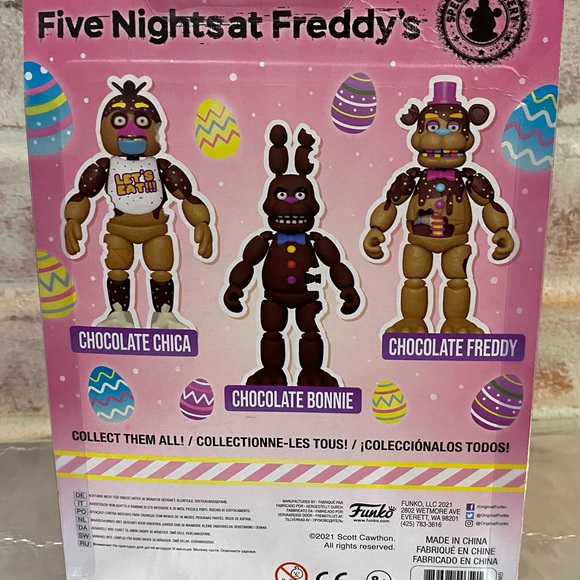 FNAF Chocolate Chica Collectible Figure - Picture 6 of 10